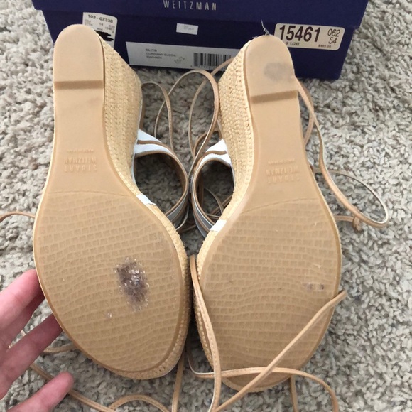 Stuart Weitzman Lace Up Espadrilles - Picture 6 of 6